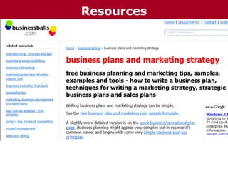 Resources
 