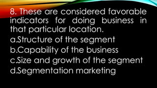 Segmented Capability ENTREPRENEURSHIP LESSON 3 FOR GRADE 11-12 | PPTX