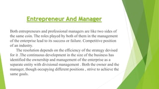 ENTREPRENEUR AND MANAGER DIFFERENCE.pptx