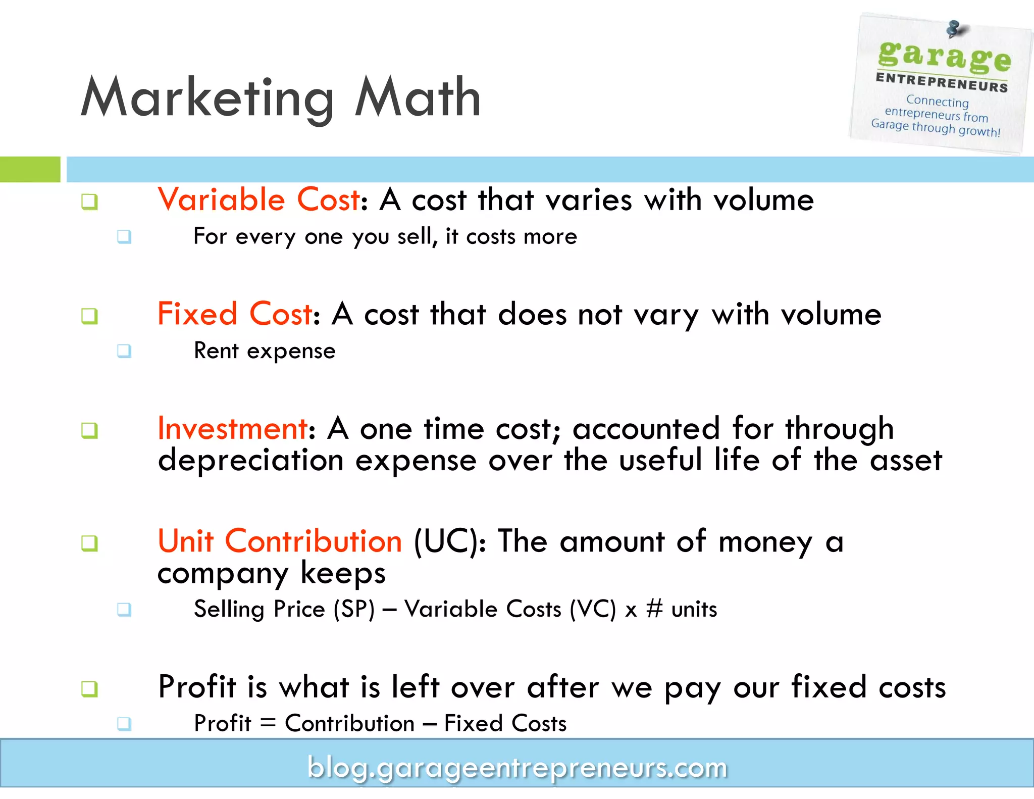 Entrepreneurial Marketing