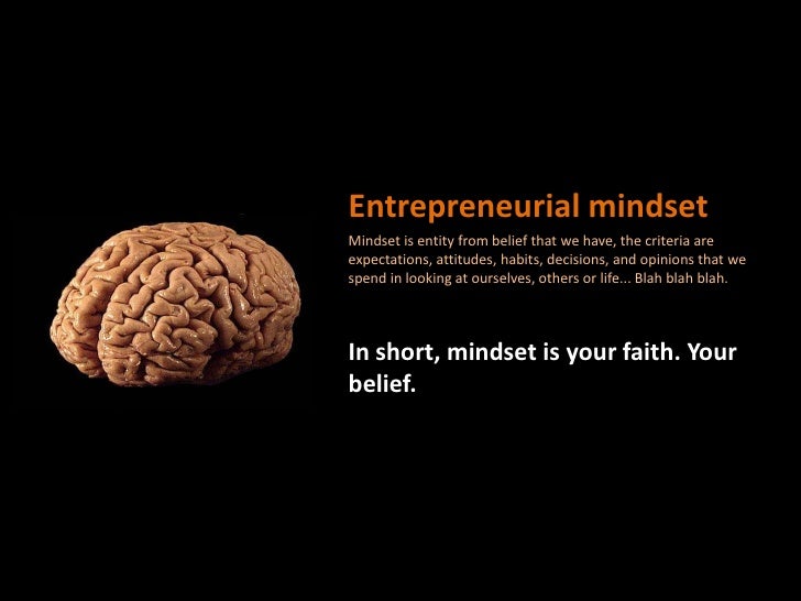 entrepreneurial mindset entrepreneurial mindset