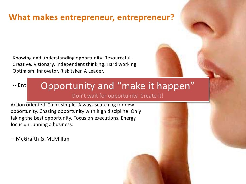Entrepreneurial Mindset