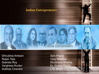 Entrepreneurial spirit among indian youth | PPTX