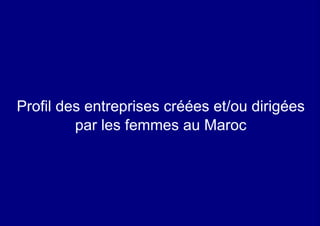 Entrepreneuriat Feminin