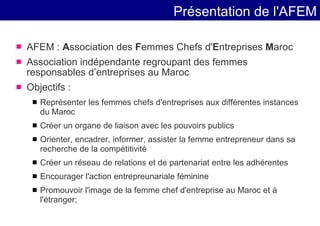 Entrepreneuriat Feminin