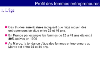 Entrepreneuriat Feminin