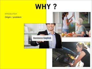 WHY ?
Introduction
Origin / problem
 