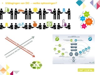  Uitdagingen van DO → welke oplossingen?
 