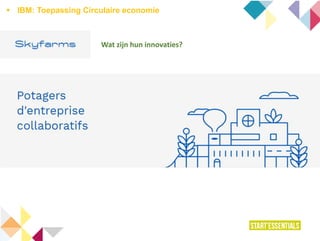  IBM: Toepassing Circulaire economie
Wat zijn hun innovaties?
 