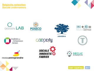 Belgische netwerken
Sociale ondernemers
 
