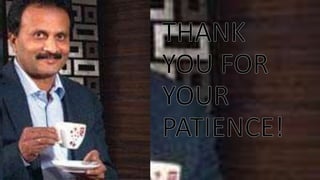 V.G.SIDDHARTHA - THE COFFEE KING