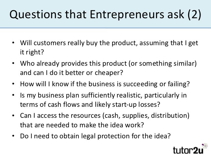 questions to ask an entrepreneur interview