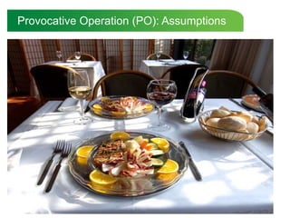 Provocative Operation (PO): Assumptions
 