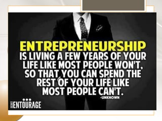 Entrepreneurship
