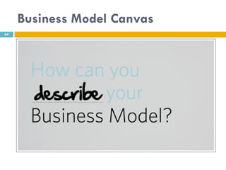 Business Model Canvas
64
 