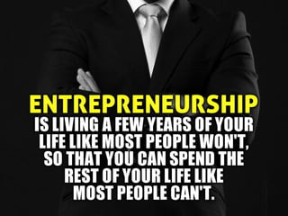 Entrepreneurship - Myths and Facts