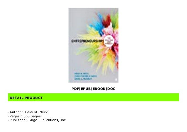 Entrepreneurship the practice and mindset heidi neck pdf > blogger.com heidi neck entrepreneurship download pdf