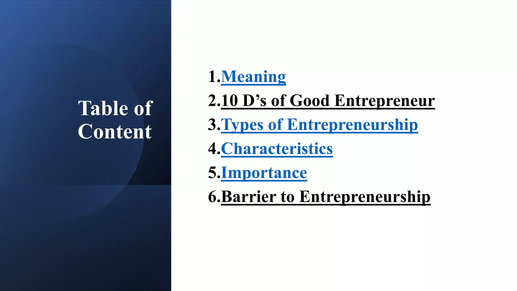 Entrepreneurship (1)