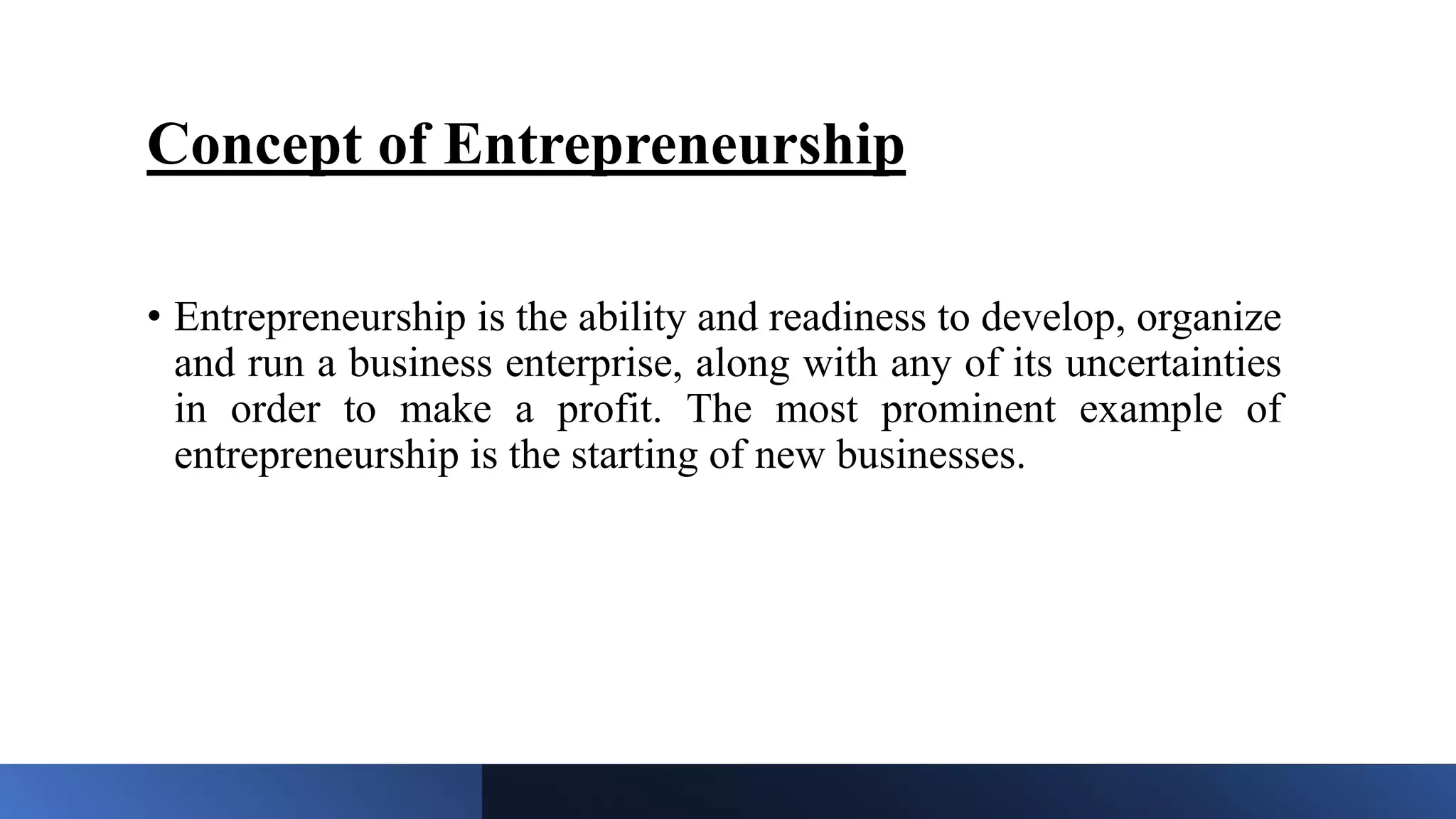 Entrepreneurship (1)