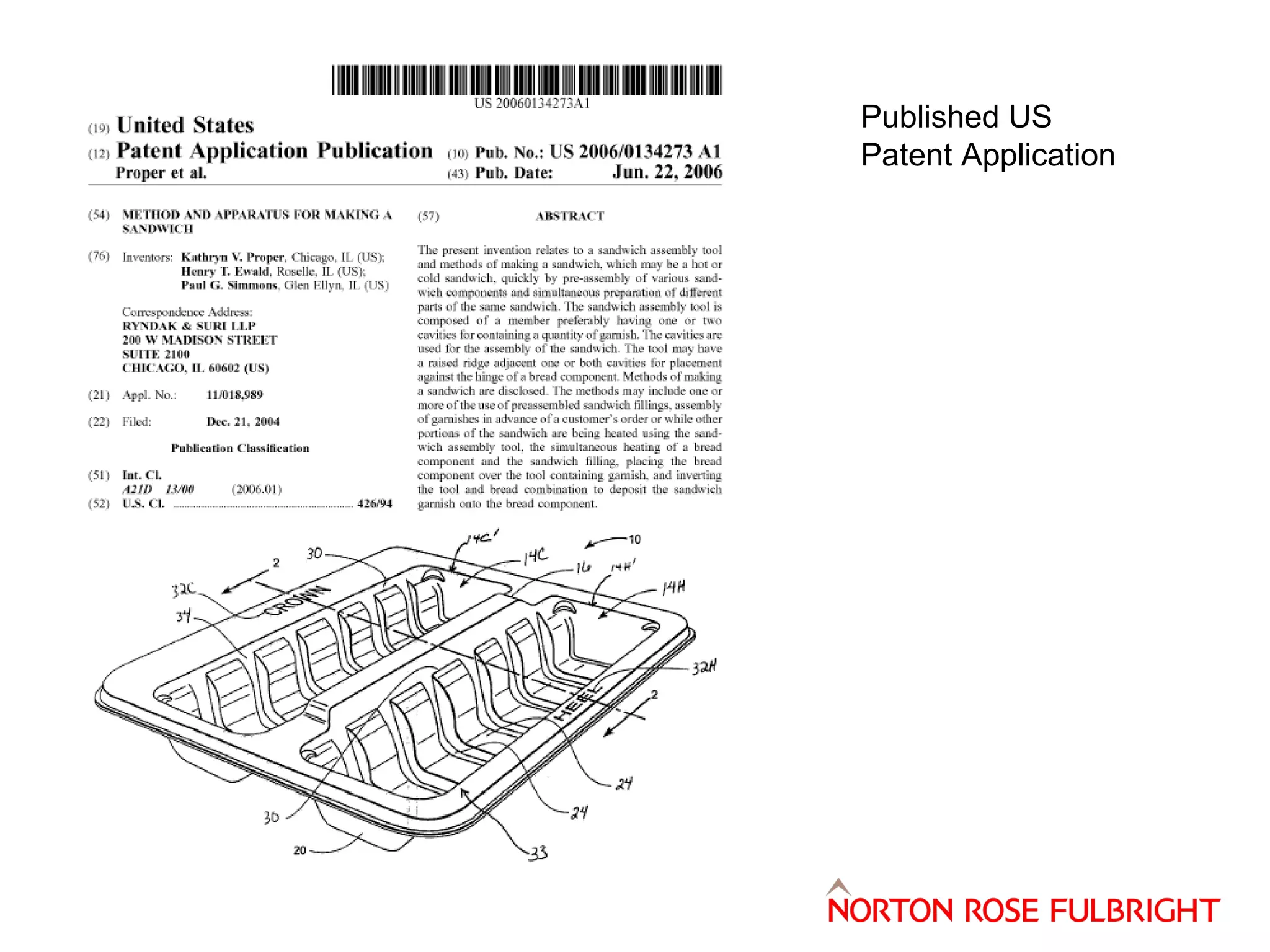 Published US
Patent Application

 