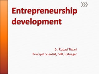 Dr. Rupasi Tiwari
Principal Scientist, IVRI, Izatnagar
 