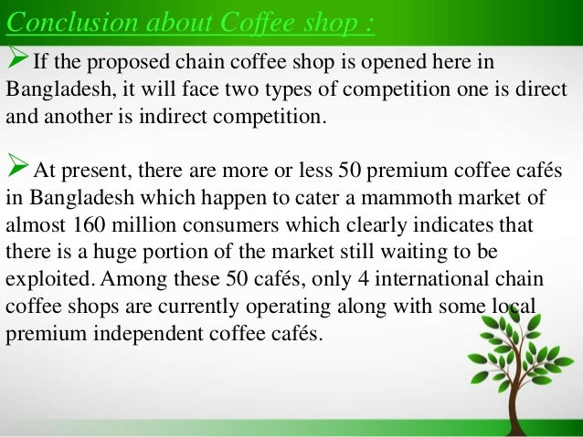 coffee shop business plan conclusion