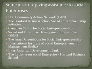 social Entrepreneurship  Slide 16