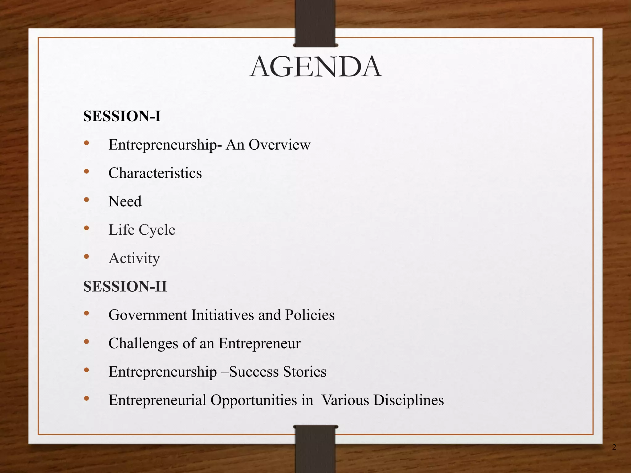 The Art of Entrepreneurship