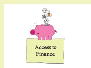 Access to
Finance
 
