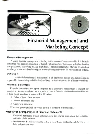 entrepreneurship development and business management | PDF
