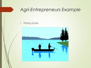 Agri-Entrepreneurs Example


Fishing Guide

 