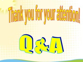 Entrepreneurship project (2009)