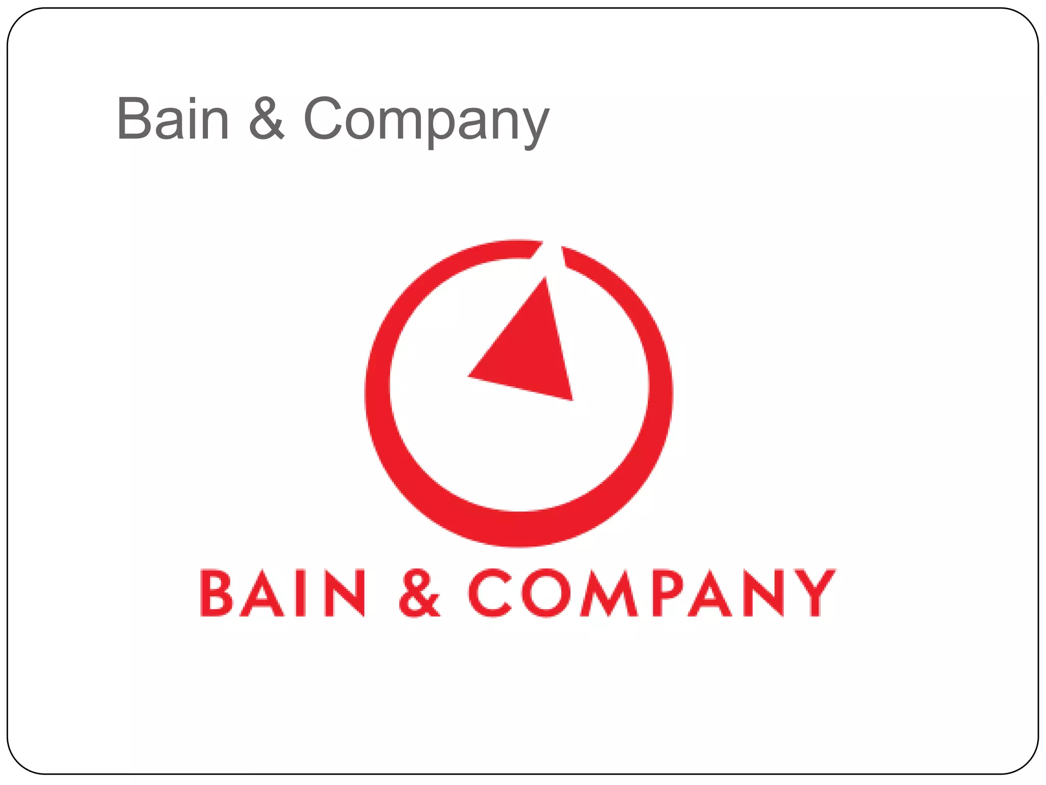 Bain & Company
 