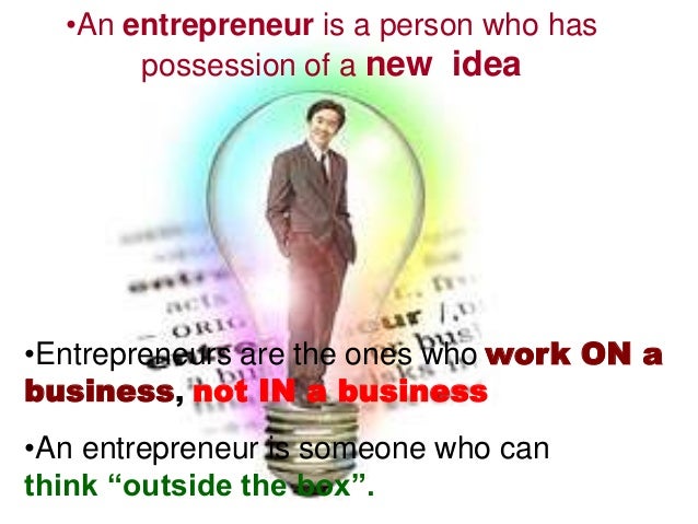 Entrepreneurship is a way 2 create a better world