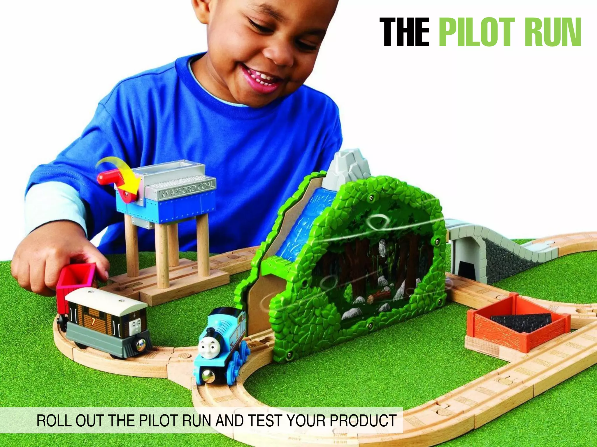 ROLL OUT THE PILOT RUN AND TEST YOUR PRODUCT
 