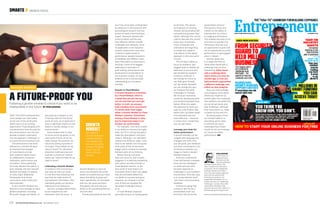 20 ENTREPRENEURMAG.CO.ZA NOVEMBER 2018
SMARTS GROWTH FOCUS
HAVE YOU EVER wondered why
some people can view failure
as the end of the world while
others see it as an exciting
opportunity? Psychologists and
neuroscientists have focused on
this phenomenon over the last
decade to better understand
how we approach challenges in
our personal and business lives.
The phenomenon has been
defined as a ‘Growth Mindset’
by Stanford Psychologist
Dr Carol Dweck and has
been linked to higher levels
of collaboration, resilience,
motivation, performance and
innovation. Since publishing
her book, Mindset (1.6 million in
print already), the term Growth
Mindset has begun to appear
in many major leadership
frameworks and school
curriculums, both locally and
internationally.
In fact, Growth Mindset has
become a core strategy at many
global companies, including
Microsoft, Google and NASA. It’s
also been put forward as one
of the key skills for the future
world of work, as it’s believed to
have a significant impact on the
ability to handle change in our
environments.
Some believe that in order
to future-proof ourselves in the
new world of work, driven by
rapid change, the question we
should be asking ourselves is
no longer “what skillset do we
need to have?” To ultimately
determine both personal and
business success we need to
rather ask “what mindset do we
need to have?”
Cultivating a Growth Mindset
A mindset is the unconscious
way that we view our world.
It’s the lens that influences the
way that we make sense of,
and interpret, information. This
ultimately guides our decision-
making and our behaviour.
Our lens is largely determined
by our experiences and
interaction with the world. A
Growth Mindset is a lens by
which you interpret the world
based on a belief that you have
about the ability to grow and
learn. Specifically, it’s the belief
that you can grow and learn
throughout life and that your
ability is not something that you
are born with.
Sounds philosophical and soft,
but it has since been underpinned
by advances in neuroscience and
psychological research and has
proven to have a hard business
impact. Research started with
school children and the way
that different children handle
challenges and setbacks. Since
its application to the business
context, researchers have seen
it linked to higher levels of
performance, greater frequency
of feedback and different ways
that information is processed in
the brain. Some of its biggest
applications have been in
goal-setting, performance and
development conversations in
the business context. It’s also
believed to be a core principle
underpinning an innovation
mindset.
Growth vs Fixed Mindset
A Growth Mindset is contrasted
by a Fixed Mindset, which is
a belief that you are the way
you are and that you can’t get
better. In truth, we possess
both mindsets that vary related
to certain tasks that trigger
either a Growth Mindset or Fixed
Mindset response. Sometimes,
having a Fixed Mindset is okay,
but for important tasks it can
hamper our performance.
For example, I can have a belief
in my ability to improve my rugby
skills, but if I’m not big enough to
make the Springboks I still won’t
make it. Although I can definitely
improve my ability at rugby, I also
have to be realistic and recognise
what parts of the environment
trigger which mindset to leverage
the best parts of my thinking.
Where having a mindset
does not serve us, and is easily
triggered, is in learning something
new, which normally prompts a
Fixed Mindset reaction. In the
new world of work there is an
increased need to learn and adapt
that will ultimately determine
our ability to succeed and grow.
However, our mindset is at the
core of how we interpret the
inevitable challenges thrown
at us.
A Fixed Mindset response
generally focuses on looking good
at all times. This places
an emphasis on proving
oneself, demonstrating skill
and performing better than
others. Although this can be
used to describe the current
status quo of business,
many companies and
institutions are beginning
to realise the negative
side effects of this dated
approach in the new world
of work.
This mindset makes us
focus on problems, get
bogged down in details, be
defensive or anxious and
get derailed by negative
emotions. However, if
we change the focus to
not ‘look good’ (Fixed)
but ‘get better’ (Growth)
we can change the way
we interpret the same
challenges or changes.
We focus on improving
ourselves, developing skills
and performing better than
before. When you apply
this approach to work you
seek out role models, take
better risks, set better goals
and ultimately become
more effective — because
it comes from a belief that
you can get better.
Leverage your brain for
better performance
A Growth Mindset can be
nudged with language and
changed over time. How
you set goals, give feedback
and have conversations can
all influence whether you
trigger a Fixed or Growth
Mindset response.
Once you understand
Fixed and Growth mindsets
there are two strategies
to make sure you elicit
the best response to
challenges in your business
environment. One easy way
is to simply add the word
“yet” when communicating
feedback.
Instead of saying that
someone “did not do a
presentation well,” say
that they “did not do the
presentation well yet.”
This places a focus and
a belief on the ability to
improve and not a focus
on judging performance.
This enables the brain to be
at its best to process this
information and see it as
an opportunity to grow and
not an opportunity to justify
performance or get bogged
down in details.
Another great way
is to apply the Rule of
Three when faced with a
challenge that you find
threatening. When faced
with a challenge think
about where you were six
months ago, or how you
had previously approached
a different challenge, and
reflect on your progress.
Once you acknowledge
your progress, think about
where you might be six
months after this challenge.
This reaffirms the belief that
we can all get better and
that challenges, although
they may stretch us, make
us better by the end of it.
By being aware of how
our mindset affects us
and taking active steps
to reframe the same
challenges that initially
scared us, we can leverage
our brains for better
performance. EM
ROB JARDINE
is the Head of
Research and
Solutions at the
NeuroLeadership
Institute South Africa. The
NeuroLeadership Institute is
a research-driven leadership
institute based out of New
York City that brings together
some of the world’s best
PhD Neuroscientists and
organisational leaders to co-
create solutions to leadership
challenges. Locally, they offer
consulting, education and
solution services from offices in
Johannesburg and Cape Town.
www.neuroleadershipinstitute.org
A FUTURE-PROOF YOUFostering a growth mindset is critical if you want to be
irreplaceable in the future. BY ROB JARDINE
SUCCESS SCIENCE
GROWTH
MINDSET
Our ability to
succeed and grow
is determined by
how adaptive we
are, and our ability
to learn. The good
news? You can
foster a Growth
Mindset.
 