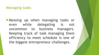 Uncommon Task ENTREPRENUERIAL MIND for business college | PPTX