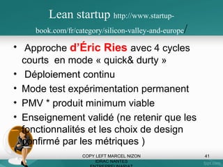 Construire une équipe complémentaire
État-major( fonctionnel )

A Espace cortical gauche

Espace cortical droit D

Comptabilité Marketing
Finance Recherche et
Juridique Développement

Technique :

Production Ressources humaines
Qualité Vente
Logistique

B Espace limbique gauche

Relationnel :

Espace limbique droit C

MARCEL
IDRAC
Terrain :NIZON 41 NANTES M2
opérationnel

 
