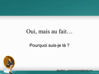  Etes-vous prêts à créer ? Test
• A ce niveau se sont moins les diplômes
qui content qu’une profonde envie de
réussir et de prouver son attitude à la
créativité et au management.
• Ce test en 15 questions réalisé dans le
hors série management de décembre
2012 vous permets de voir si vous avez le
bon profil.
COPY LEFT MARCEL NIZON
IDRAC NANTES

43

 