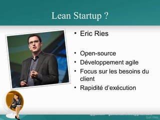 Lean startup

COPY LEFT MARCEL NIZON
IDRAC NANTES

51

 
