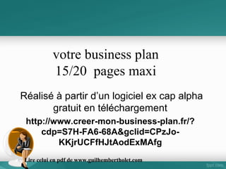 #2
recherchez très vite du feedback
de vos clients

@guilhem – guilhembertholet@gmail.com

 