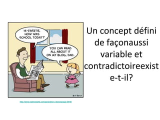 Un concept défini
                                                             de façonaussi
                                                               variable et
                                                           contradictoireexist
                                                                 e-t-il?

http://www.madmoizelle.com/generation-y-temoignage-43730
 