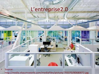 L’entreprise2.0




• Source:
  http://media.ebaumsworld.com/mediaFiles/picture/793370/80680072.jpg
 