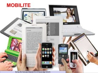 MOBILITE




  Source: http://www.securedgenetworks.com/secure-edge-networks-
 