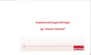 Entreprise Risk Management system