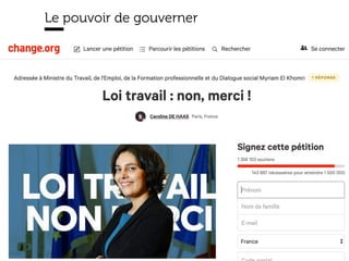 www.15marches.fr
Le pouvoir de gouverner
 