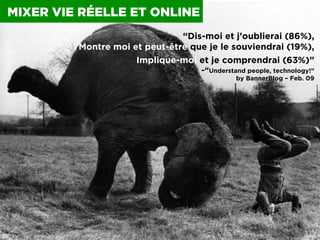 0044 I
“Dis-moi et j’oublierai (86%),
Montre moi et peut-être que je le souviendrai (19%),
Implique-moi et je comprendrai ...