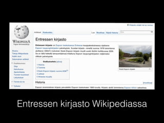 Entressen kirjasto Wikipediassa
 