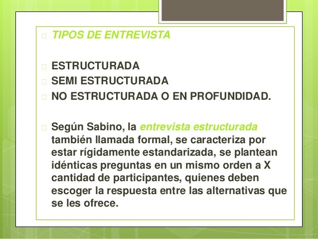 Entrevista