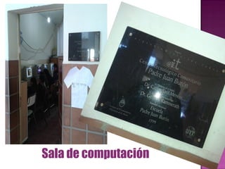 Sala de computación 
 